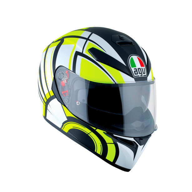 K-3 SV MULTI ECE DOT - AVIOR MATT WHITE/LIME - K-3 SV