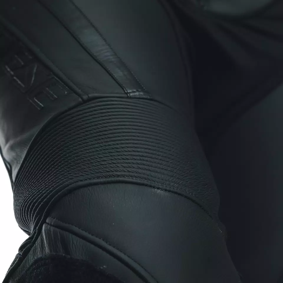 DELTA 4 - WOMEN'S MOTORCYCLE LEATHER PANTS - BLACK/BLACK - 6