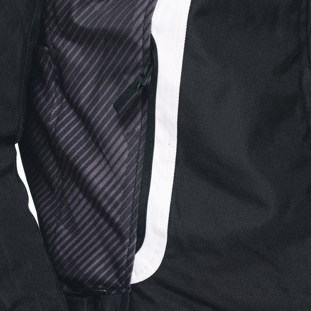 avro-5-tex-giacca-moto-in-tessuto-uomo-black-white-black image number 12