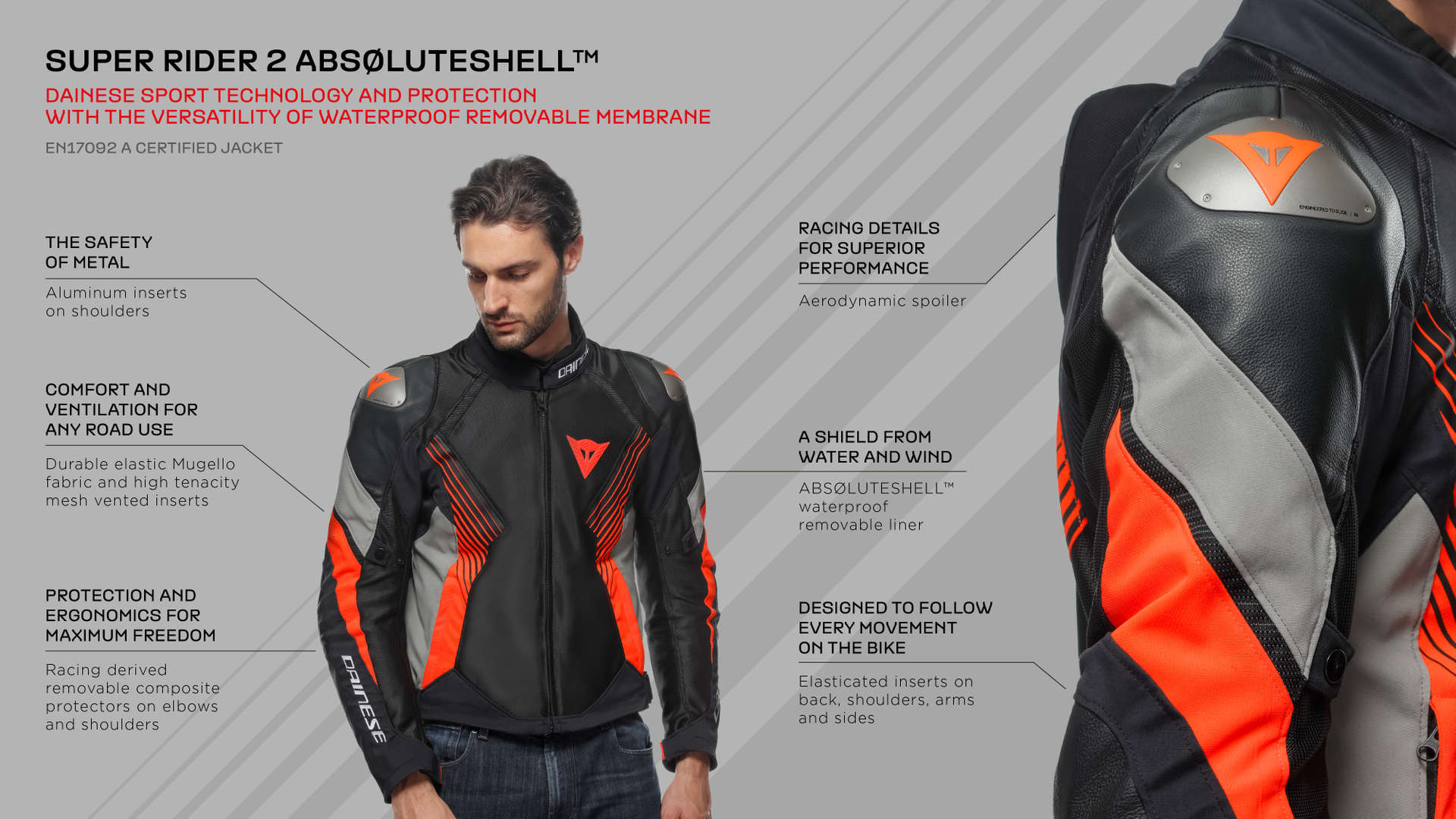 SUPER RIDER 2 ABSOLUTESHELL JACKET Dainese