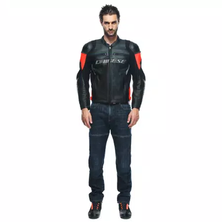 RACING 4 LEATHER JACKET