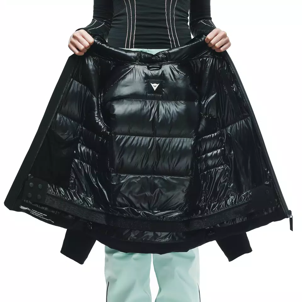 WOMEN'S CROSS-FUNCTIONAL DOWN JACKET  - BLACK - 12