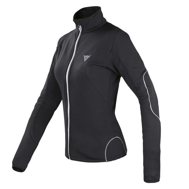 THERMAL LADY FULL ZIP E1 BLACK/GRAY- Unterwäsche