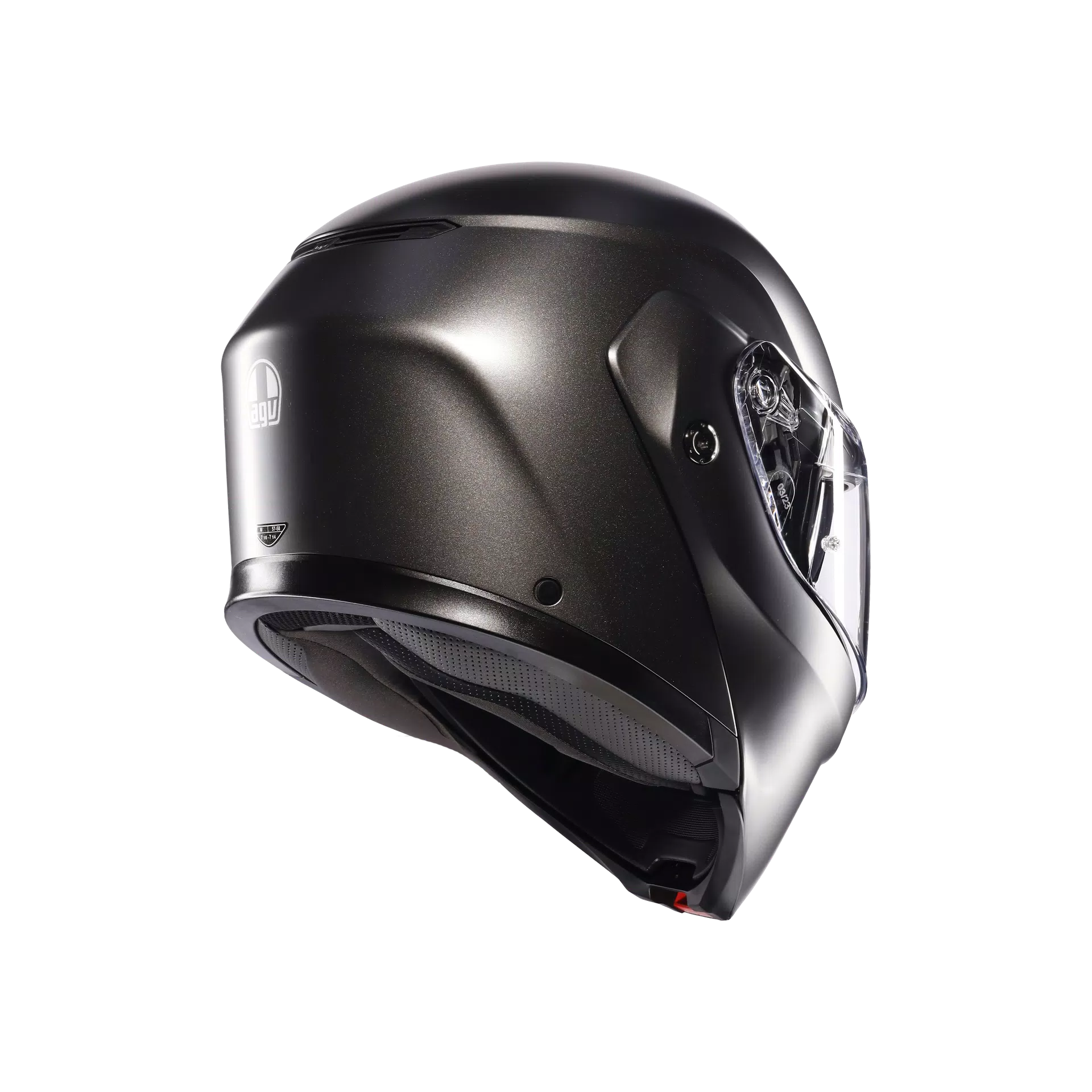 STREETMODULAR MONO MATT ASFALTO GREY - MOTORBIKE FLIP UP HELMET DOT(E2206)