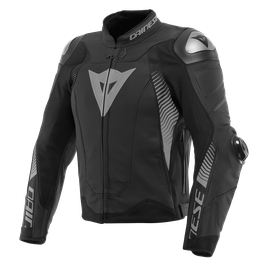 Fighter Leather Perforated Jacket - Dark Rider Dainese Collection 