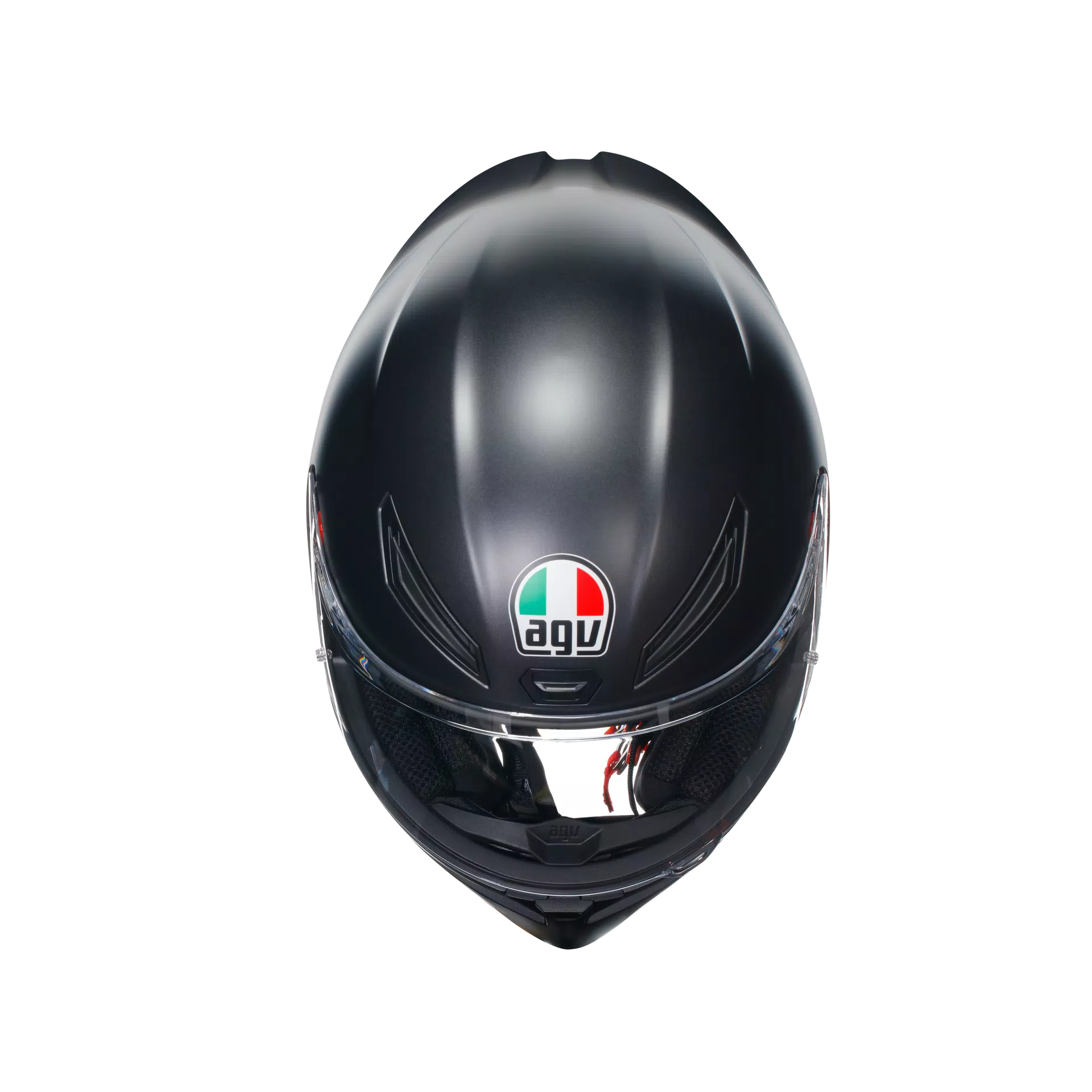 K1 S MATT BLACK - MOTORBIKE FULL FACE HELMET E2206