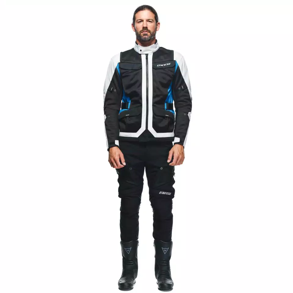 DESERT TEX JACKET - GLACIER-GRAY/BLACK/PERFORMANCE-BLUE - 3