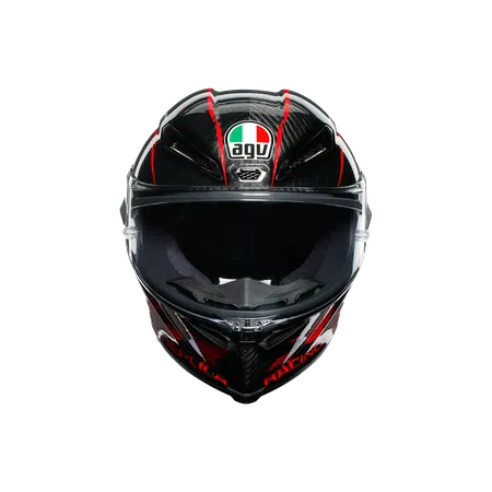 PISTA GP RR PERFORMANCE CARBON/RED - MOTORBIKE FULL FACE HELMET E2206 DOT -  - 2