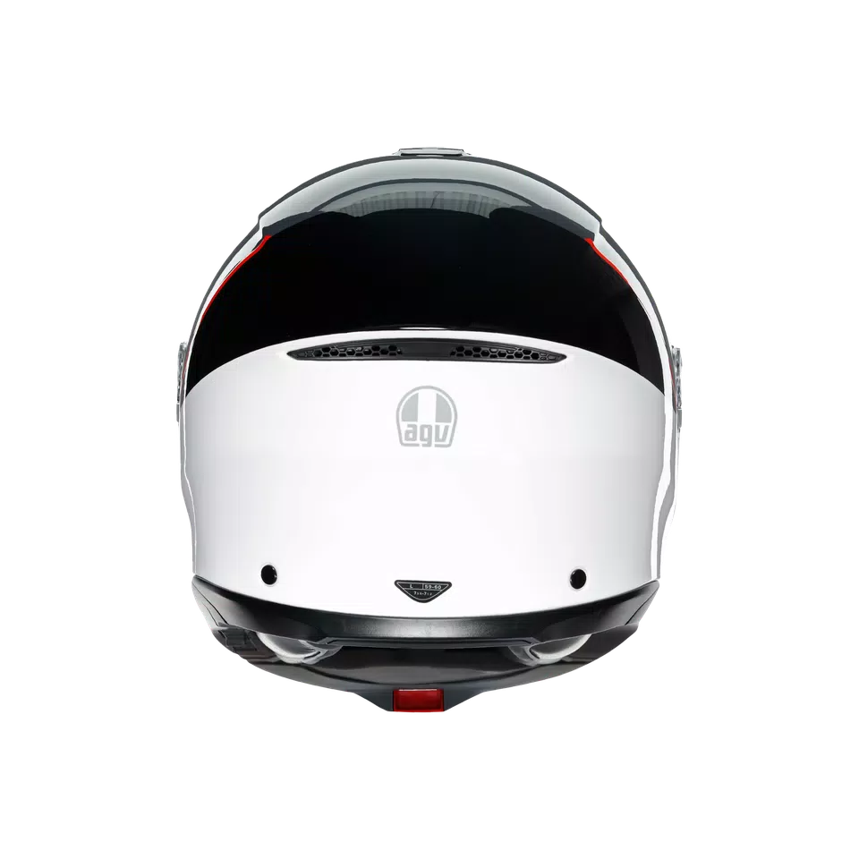 TOURMODULAR BALANCE WHITE/GREY/RED - CASCO MOTO MODULARE E2206 -  - 6