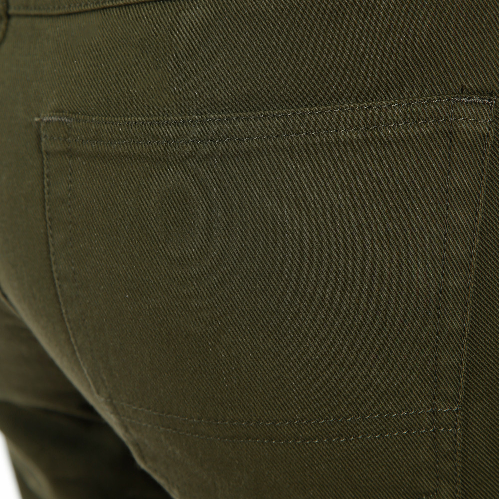 casual-regular-pantaloni-moto-in-tessuto-donna-olive image number 8