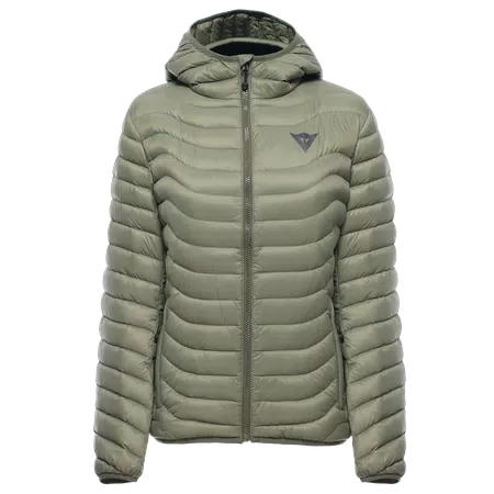 WOMEN'S LIGHT SKI DOWN JACKET - DEEP-LICHEN-GREEN - 1