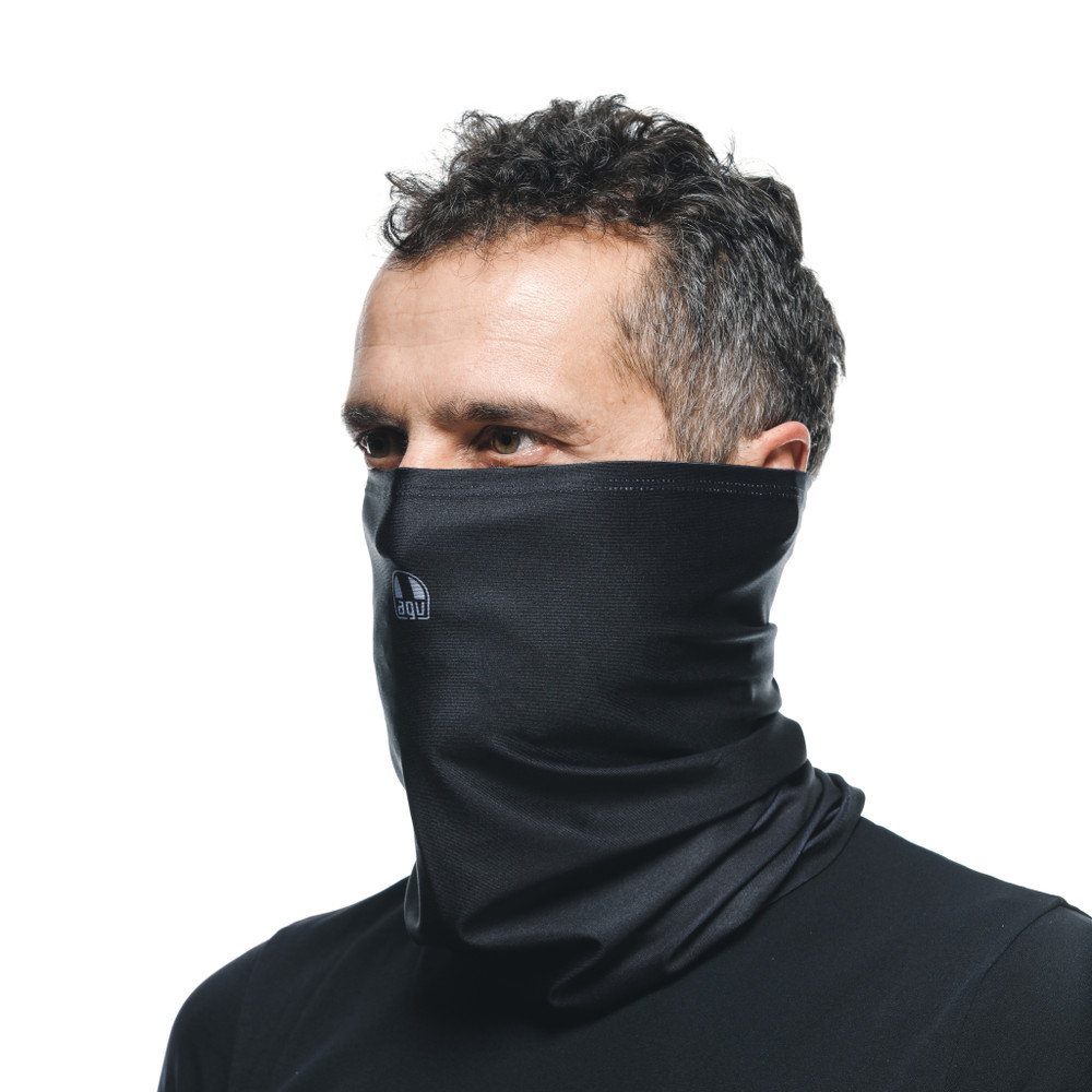 motorcycle-neck-gaiter-black-agv image number 2