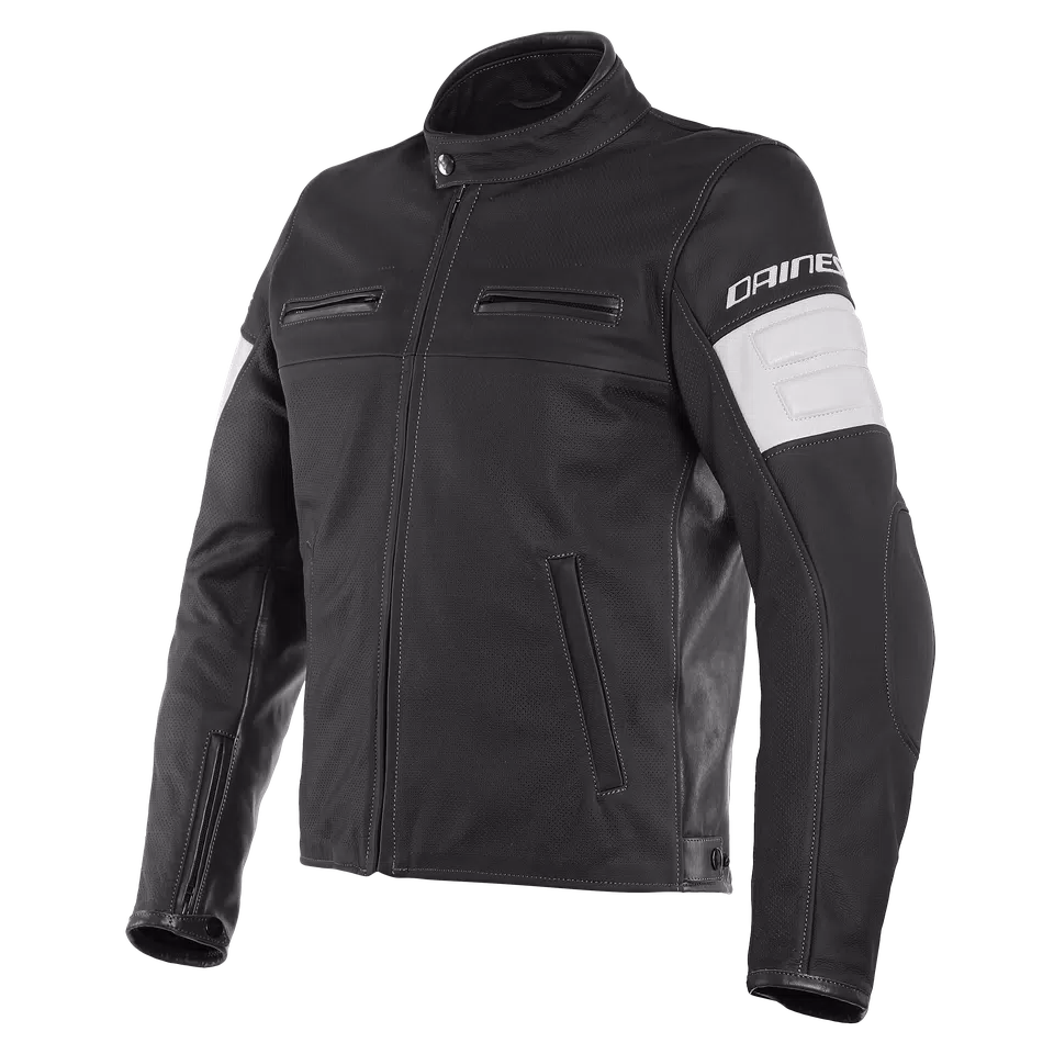 SAN DIEGO LEATHER JACKET PERF. -  - 1