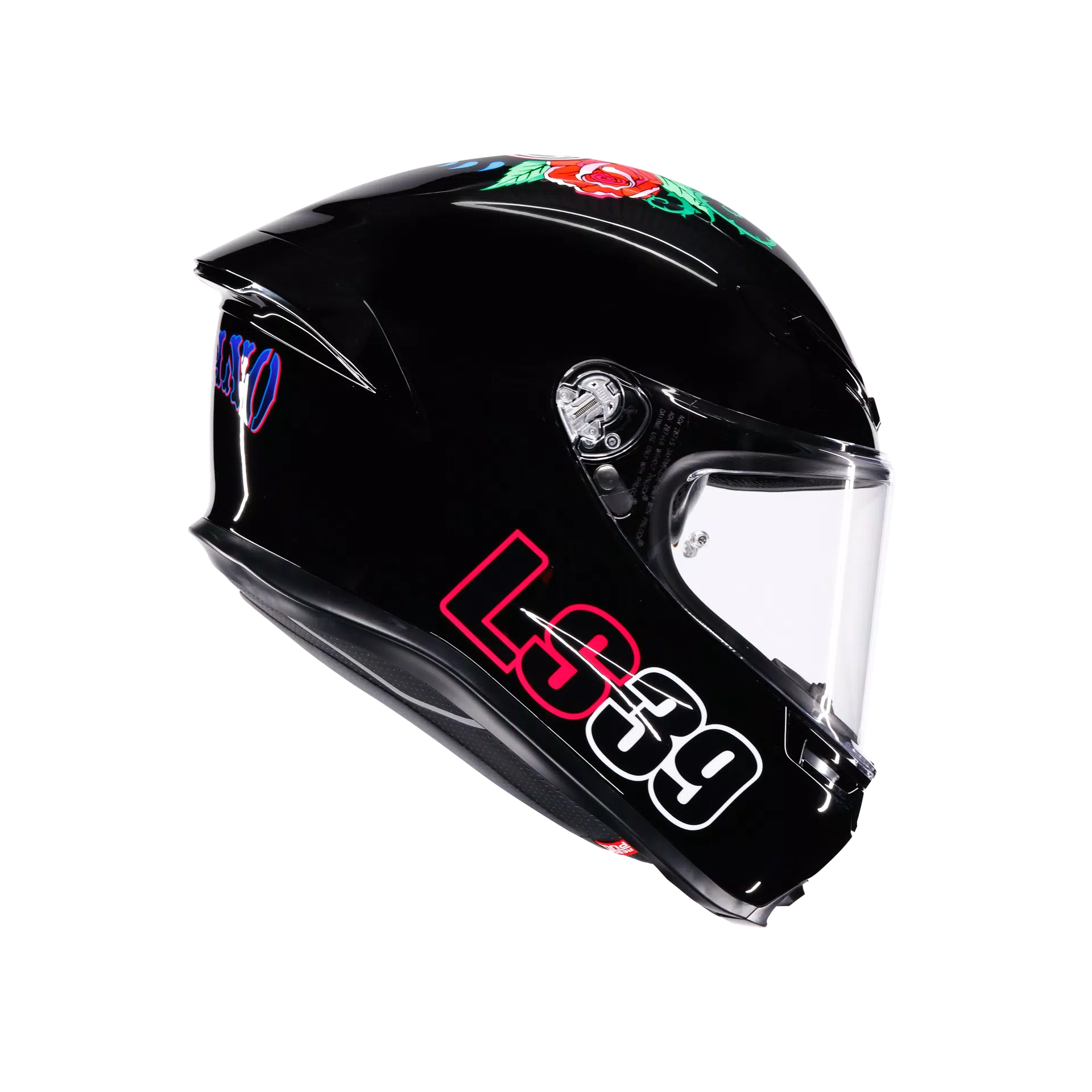 K6 S SALOM TRIBUTE - MOTORBIKE FULL FACE HELMET DOT (E2206)