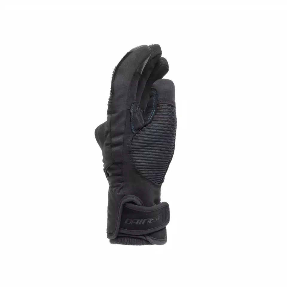 TRENTO D-DRY THERMAL GLOVES WMN - BLACK/OCEAN-DEPTHS - 2