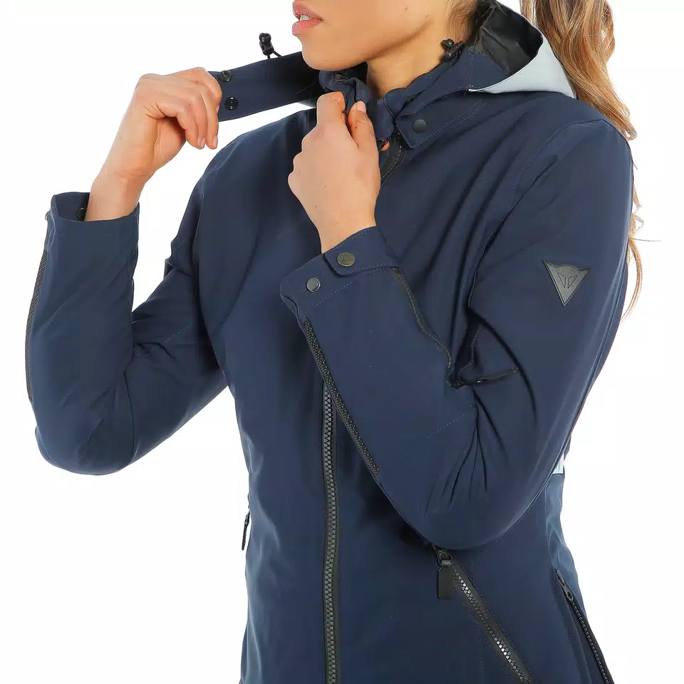 MAYFAIR LADY D-DRY® JACKET - GLACIER-GRAY/BLACK-IRIS/BLACK-IRIS - 12