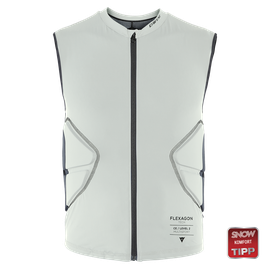 FLEXAGON WAISTCOAT MAN PURITAN-GRAY/STRETCH-LIMO