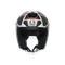 IRIDES AGV E2206 - TRIESTE MATT BLACK/WHITE/RED