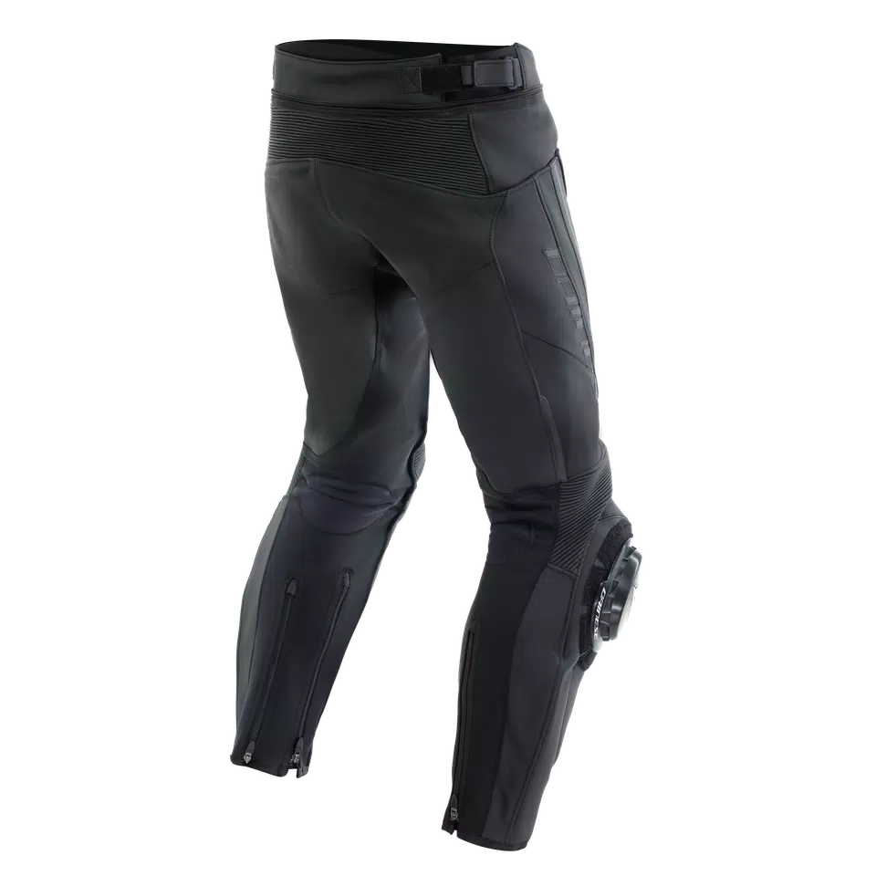DELTA 4 - MEN'S MOTORCYCLE LEATHER PANTS - BLACK/BLACK - 2