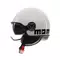 MOMODESIGN FGTR EVO WHITE QUARZ / BLACK - JET HELMET WITH DUAL VISOR E2206
