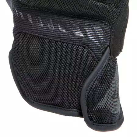 MIG 3 AIR - MEN'S MOTORCYCLE TEXTILE SUMMER GLOVES - BLACK/BLACK - 6