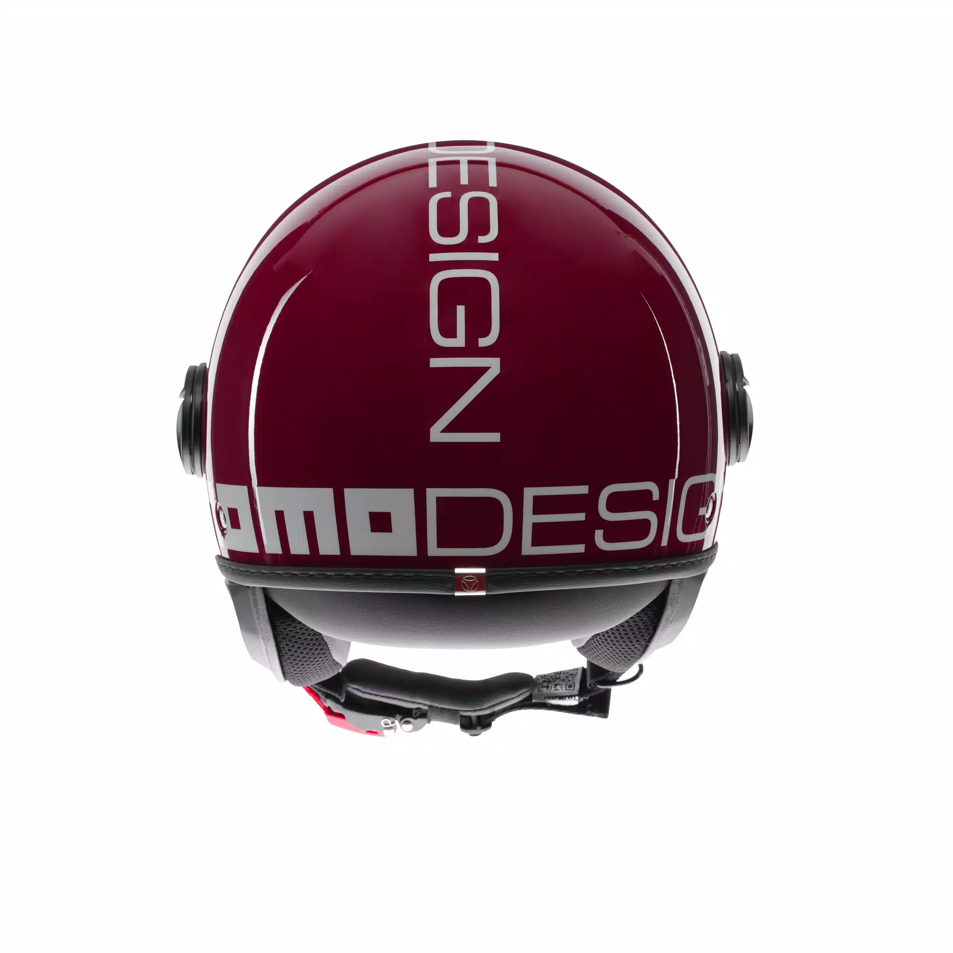 MOMODESIGN FGTR CLASSIC CANDY PURPLE / WHITE - JET HELMET WITH VISOR E2206