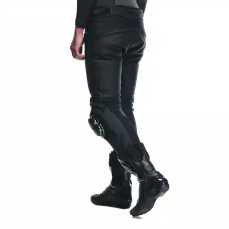 DELTA 4 S/T LEATHER PANTS - BLACK/BLACK - 7