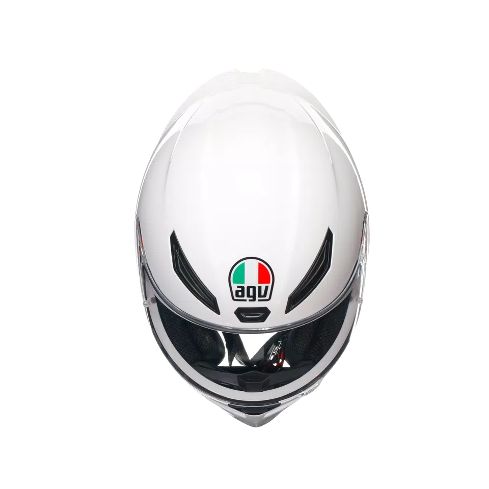 K1 S WHITE - MOTORBIKE FULL FACE HELMET DOT (E2206) -  - 7