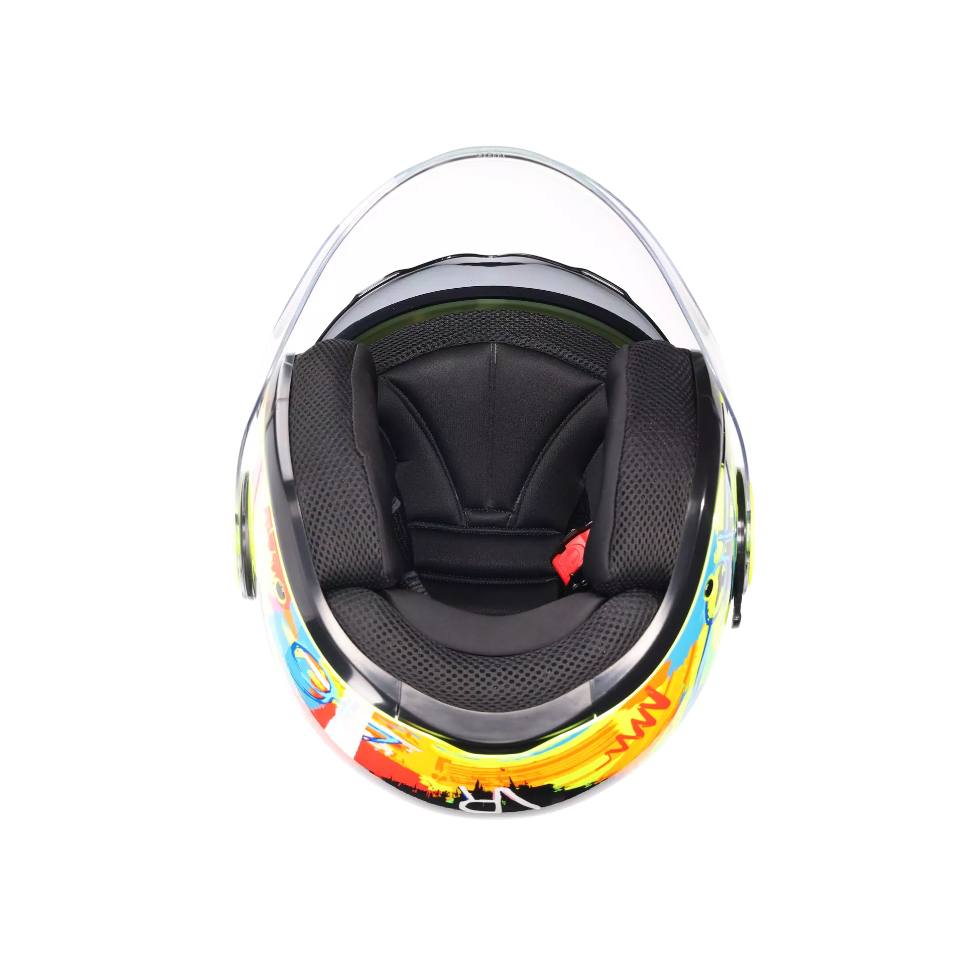 ETERES ROSSI WINTER TEST 2019 - MOTORBIKE OPEN FACE HELMET E2206