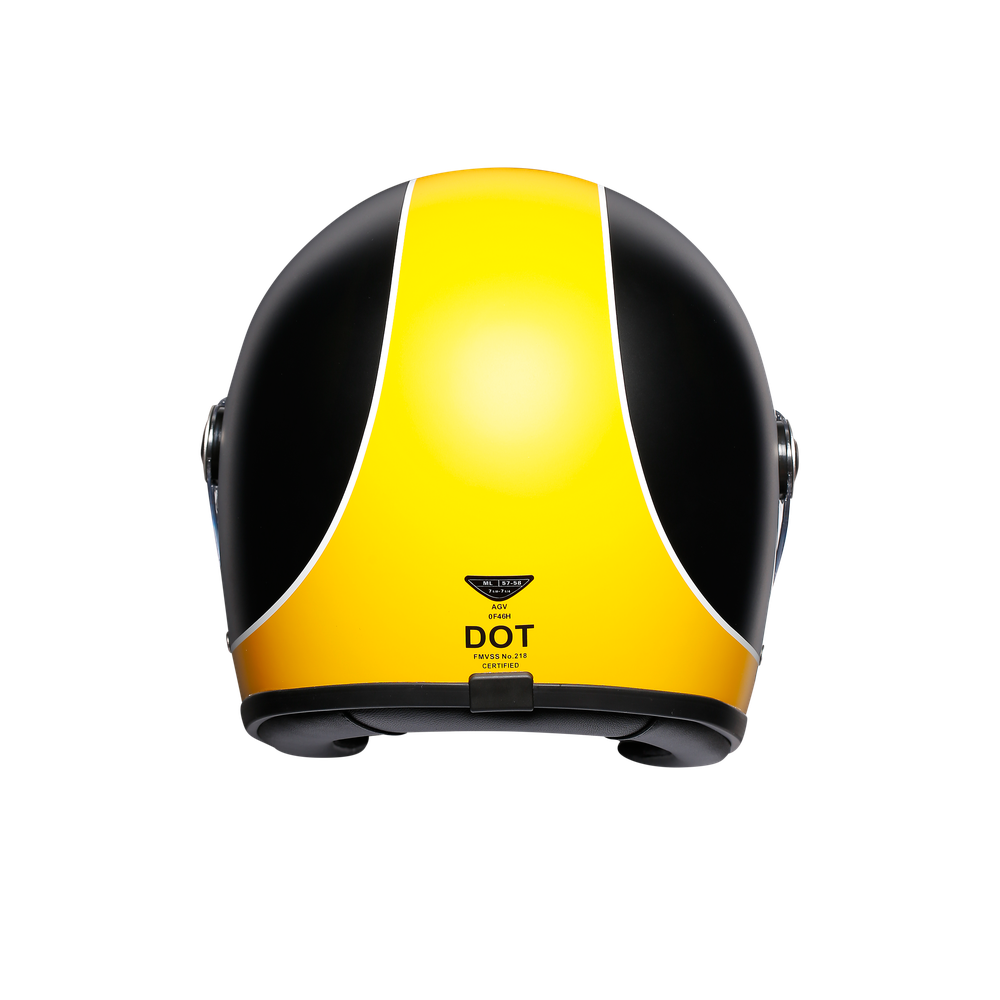 X3000 Multi Dot - Super Agv Matt Black/Yellow - Motorcycle helmets -  Riders' helmets - Dainese (Official)