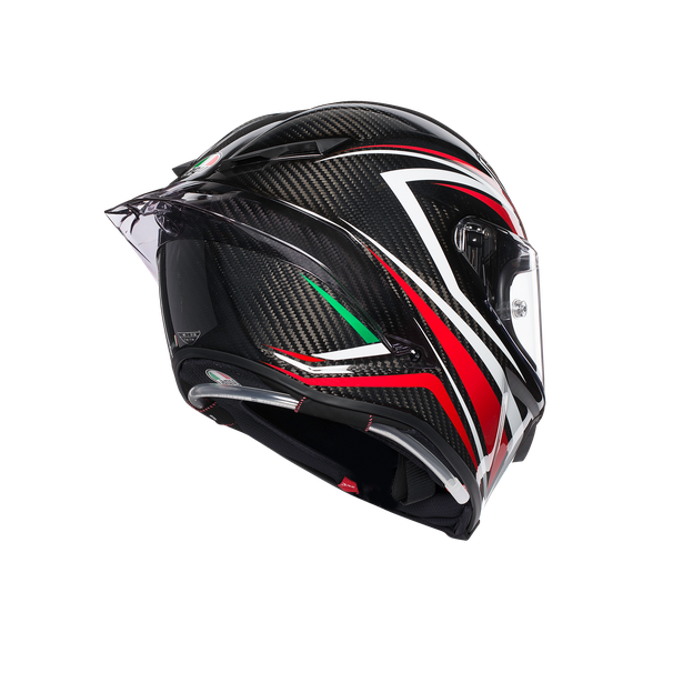 Gp R E2205 Multi Track Helmet - Detached Carbon/red - AGV
