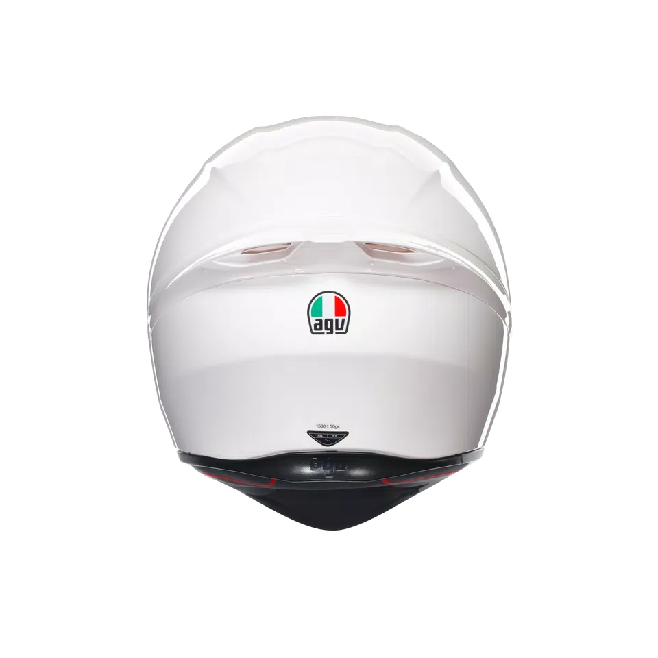 K1 S WHITE - MOTORBIKE FULL FACE HELMET E2206 -  - 5