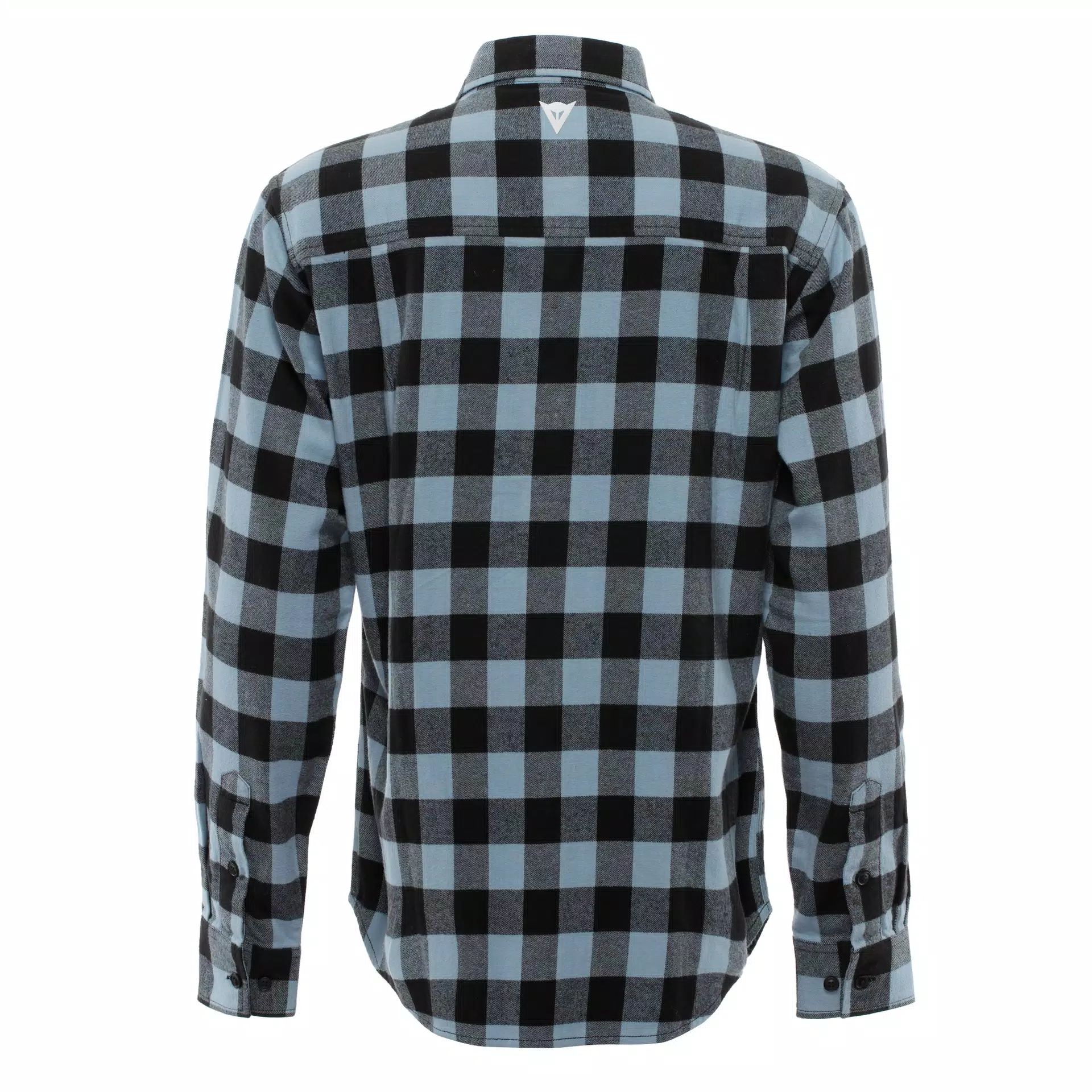 FLANNEL SHIRT - 100% SOFT COTTON | LIGHTBLUE/BLACK | Dainese FLANNEL SHIRT - 100% SOFT COTTON | LIGHTBLUE/BLACK | Dainese