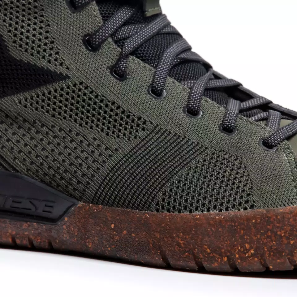 METRACTIVE AIR - MEN'S SUMMER MOTORCYCLE SHOES IN FABRIC - GRAPE-LEAF/BLACK/NATURAL-RUBBER - 8