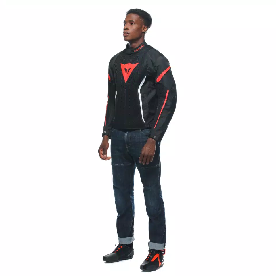 AIR CRONO 2 TEX JACKET - BLACK/BLACK/RED - 4