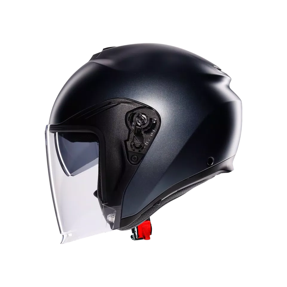 IRIDES MONO MATT ARDESIA GREY - CASCO MOTO JET E2206 -  - 4