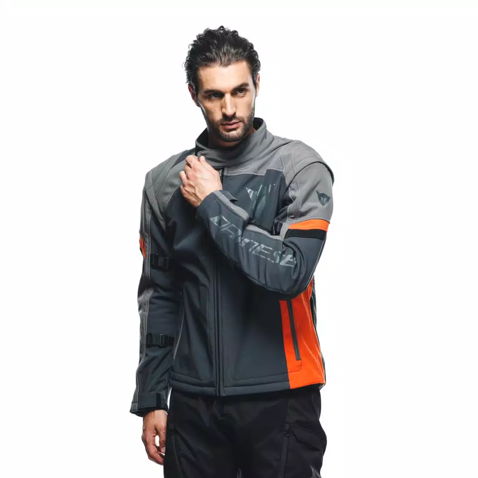 RANCH TEX JACKET - EBONY/CHARCOAL-GRAY/FLAME-ORANGE - 5