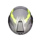 STREETMODULAR RESIA MATT GREY/BLACK/YEL FLUO - MOTORBIKE FLIP UP HELMET E2206