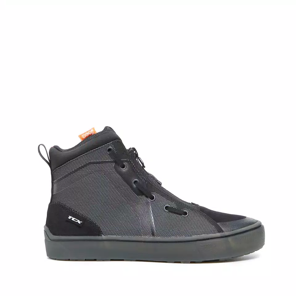 IKASU WP MEN'S WATERPROOF MOTORCYCLE SHOES - BLACK/REFLEX  -  - 2