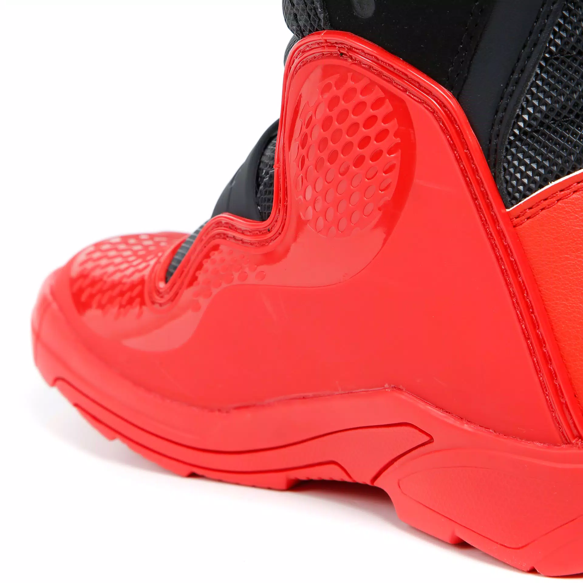COMP KID'S MOTORCYCLE OFFROAD BOOTS - BLACK/RED