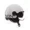 MOMODESIGN FGTR EVO WHITE QUARZ / BLACK - JET HELMET WITH DUAL VISOR E2206