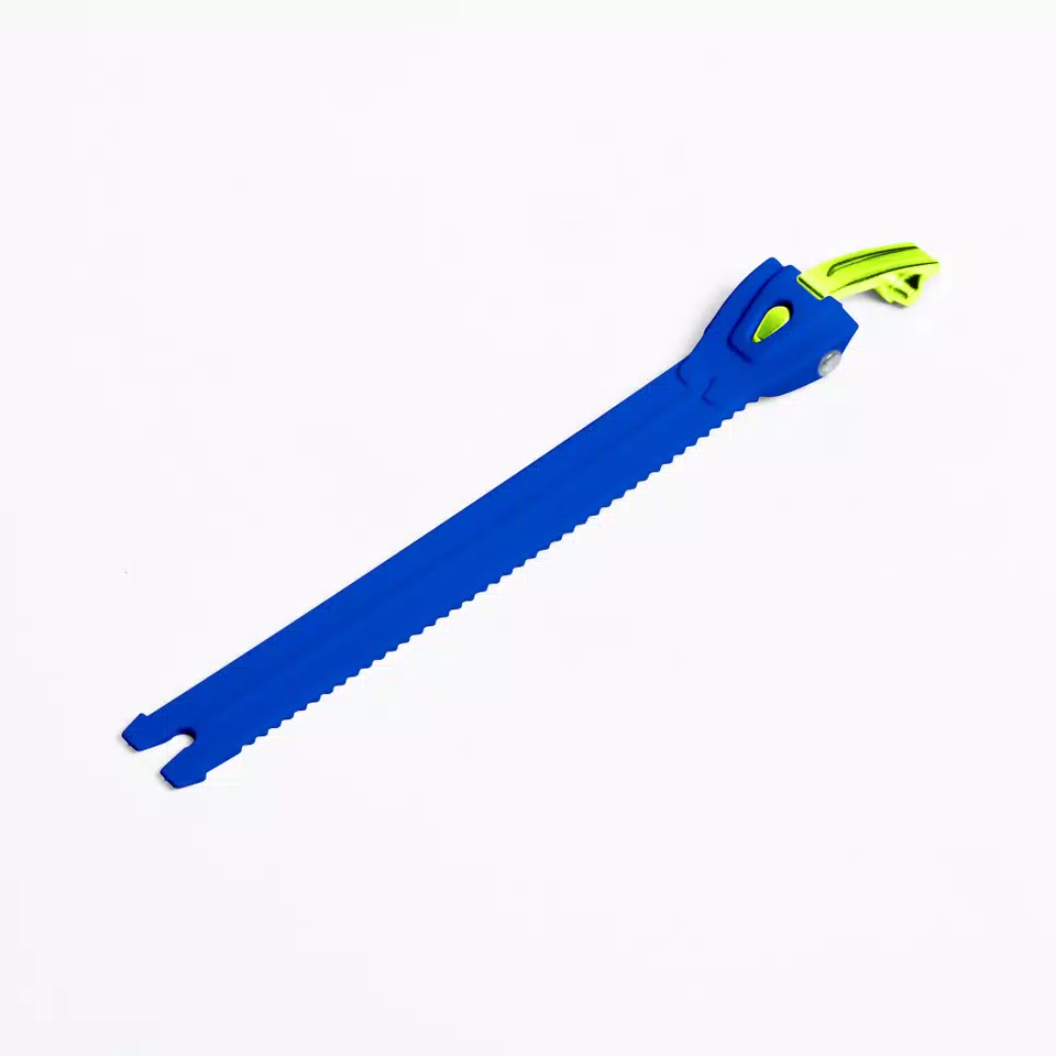 CLOSURE BAND WITH ALUMINUM PULLER XL 19cm COMP EVO 2 - ROYAL BLUE / YELLOW FLUO -  - 1