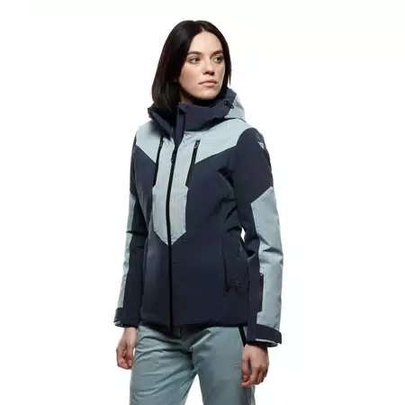 ALVEA DERMIZAX EV™ - WOMEN'S SKI JACKET - STONE BLUE/BLUE NIGHT - 3