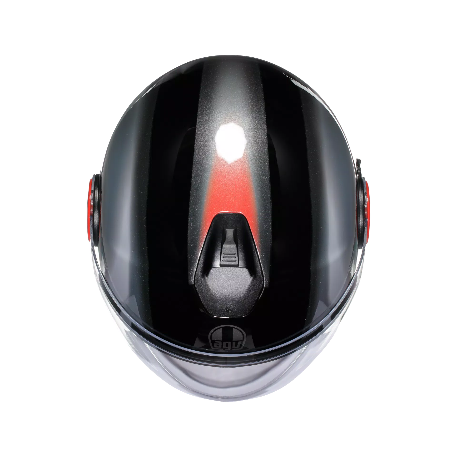 ETERES AGV E2206 - LEVANTO BLACK/SILVER/RED
