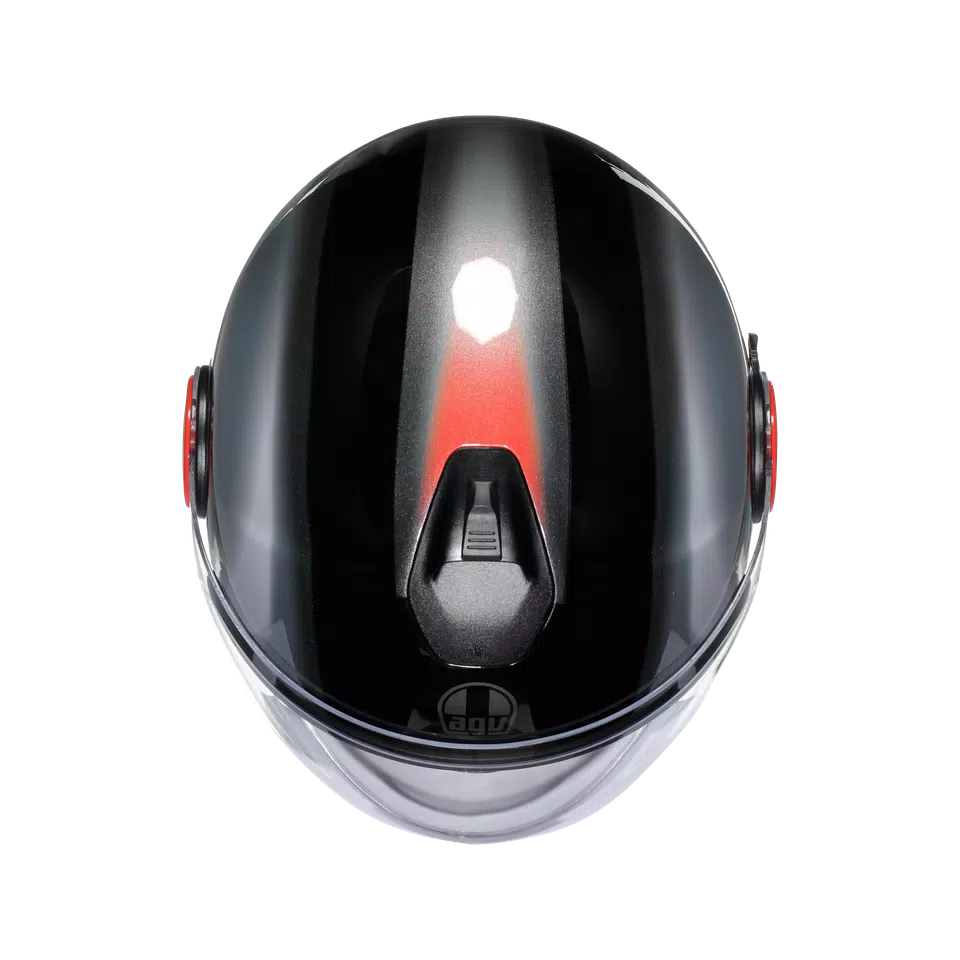 ETERES AGV E2206 - LEVANTO BLACK/SILVER/RED -  - 7