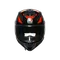K7 MPLK TAURAX BLACK/RED - MOTORBIKE FULL FACE HELMET DOT (E2206)