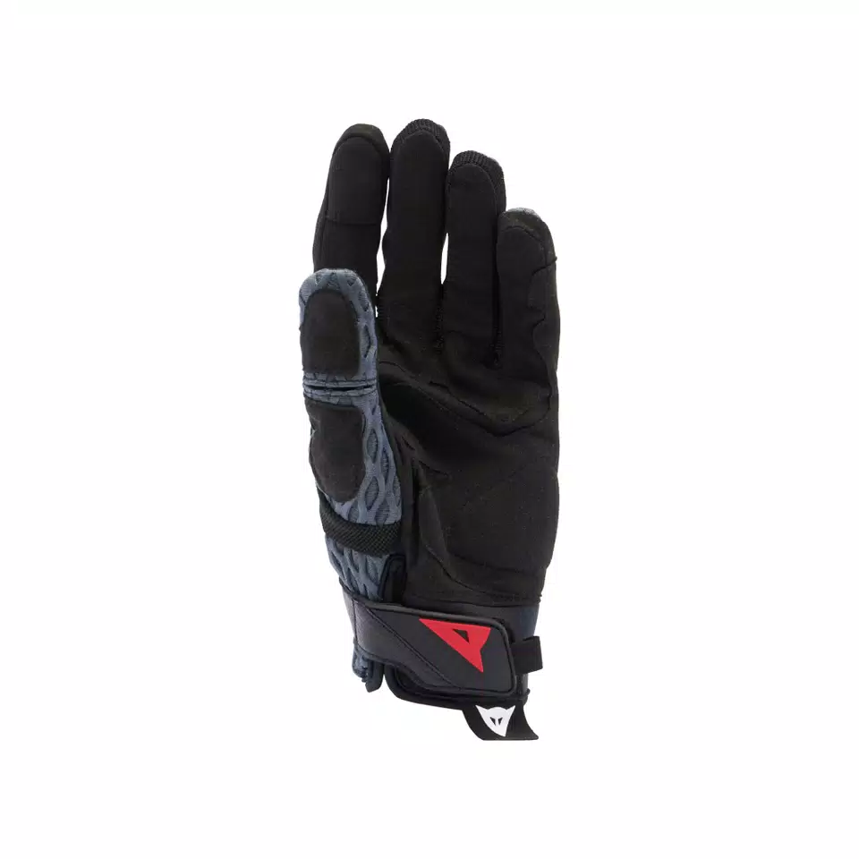 AIR-MAZE - UNISEX MOTORCYCLE TEXTILE SUMMER GLOVES - BLACK/IRON-GATE - 3