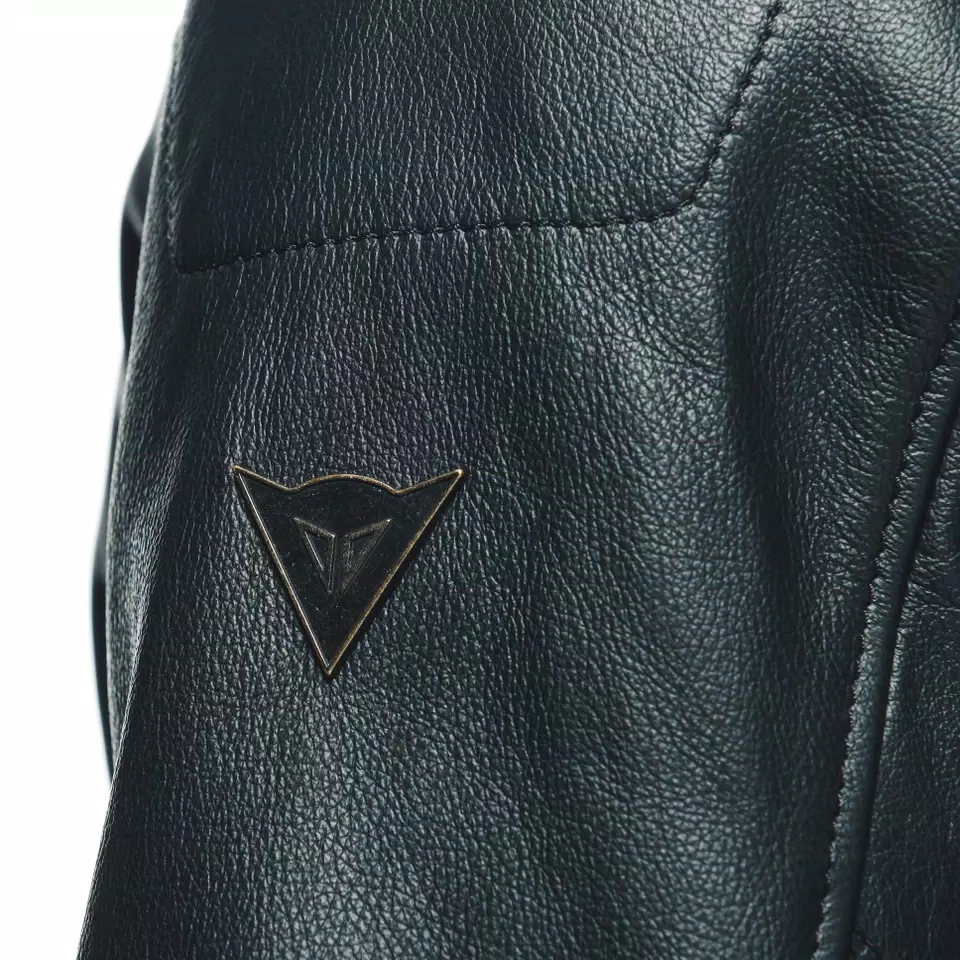 MIKE 3 - GIACCA MOTO IN PELLE UOMO - BLACK - 16