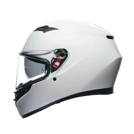 K3 MONO SETA WHITE - MOTORBIKE FULL FACE HELMET E2206 -  - 4