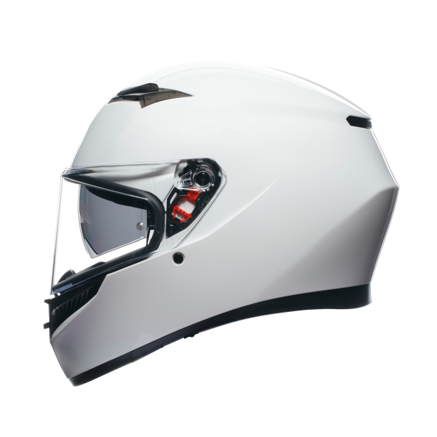 k3-mono-seta-white-casco-moto-integrale-e2206 image number 3